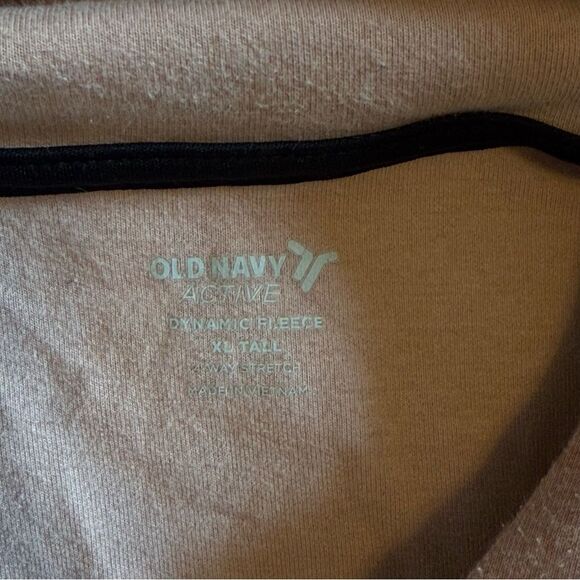 Old Navy Pale Peach Dynamic Fleece Pullover Hoodie Size XL Tall - Picture 7 of 8
